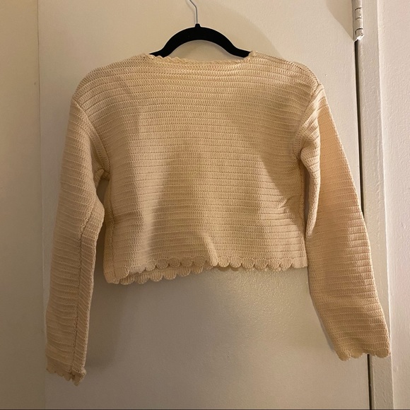 VERGE GIRL - Paris 1994 Button Front Knit Top - Picture 10 of 10